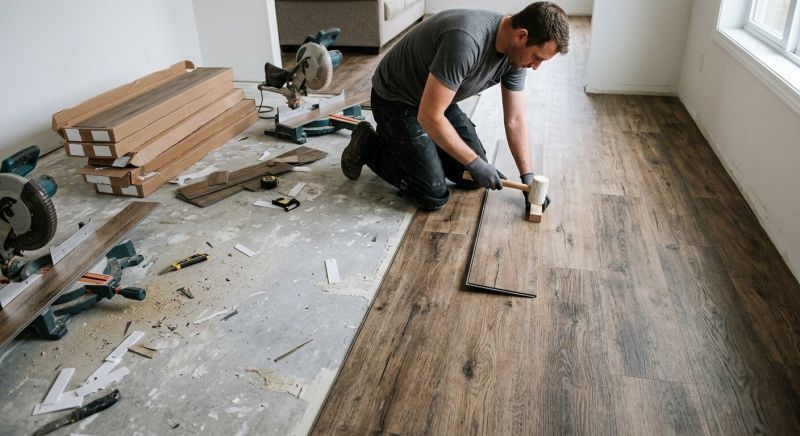Vinyl Floor Replacement