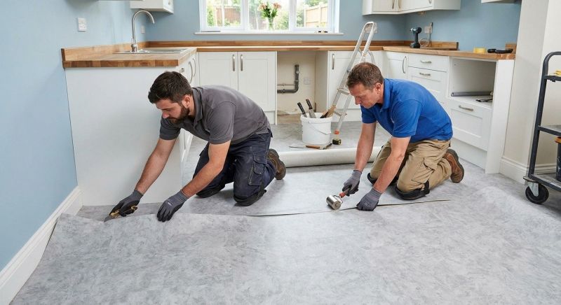 Linoleum Floor Installation in Kathleen, FL
