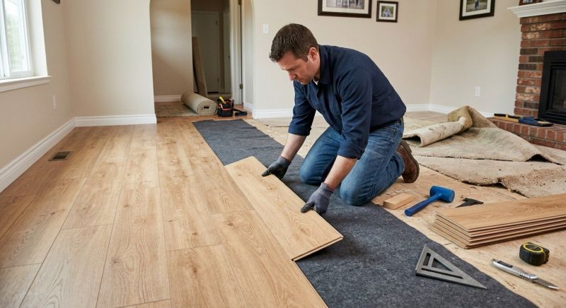 Laminate Floor Remodeling in Valrico, FL