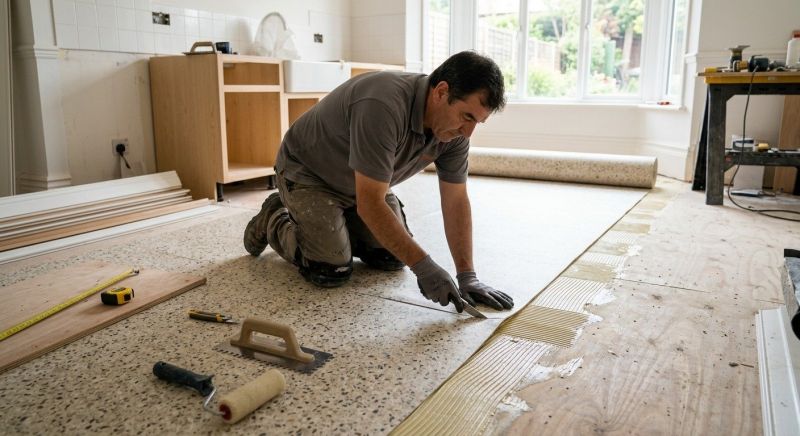 Linoleum Floor Installation in Hillsborough County, FL