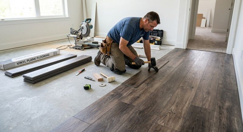 Linoleum Floor Installation in Kathleen, FL