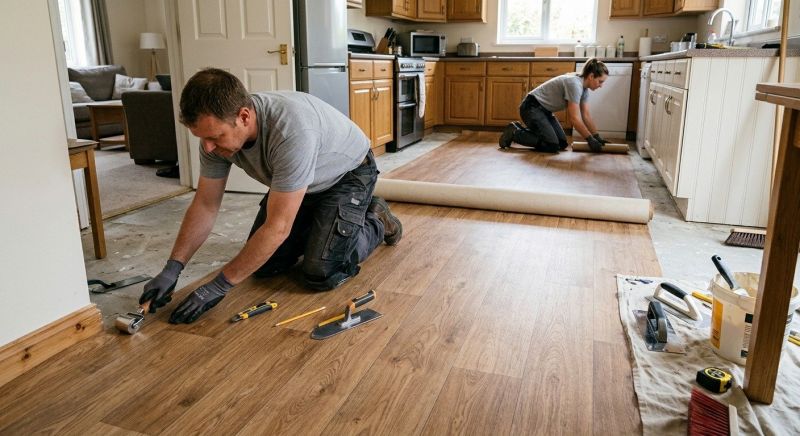 Linoleum Floor Installation in Valrico, FL