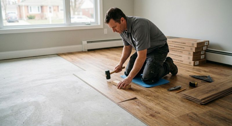 Linoleum Floor Installation in Seffner, FL