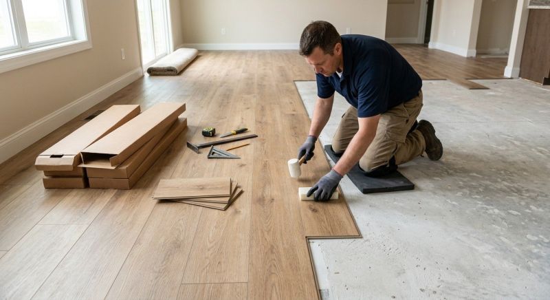 Luxury Vinyl Tile Installation in Mulberry, FL