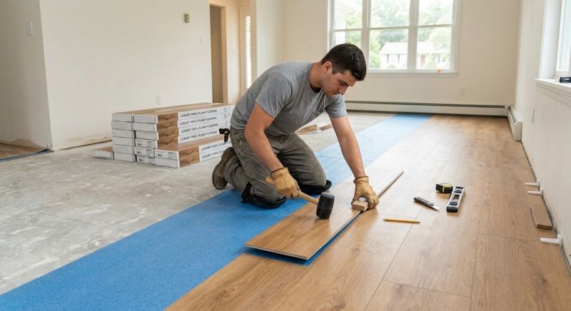 Luxury Vinyl Tile Installation in Wesley Chapel, FL