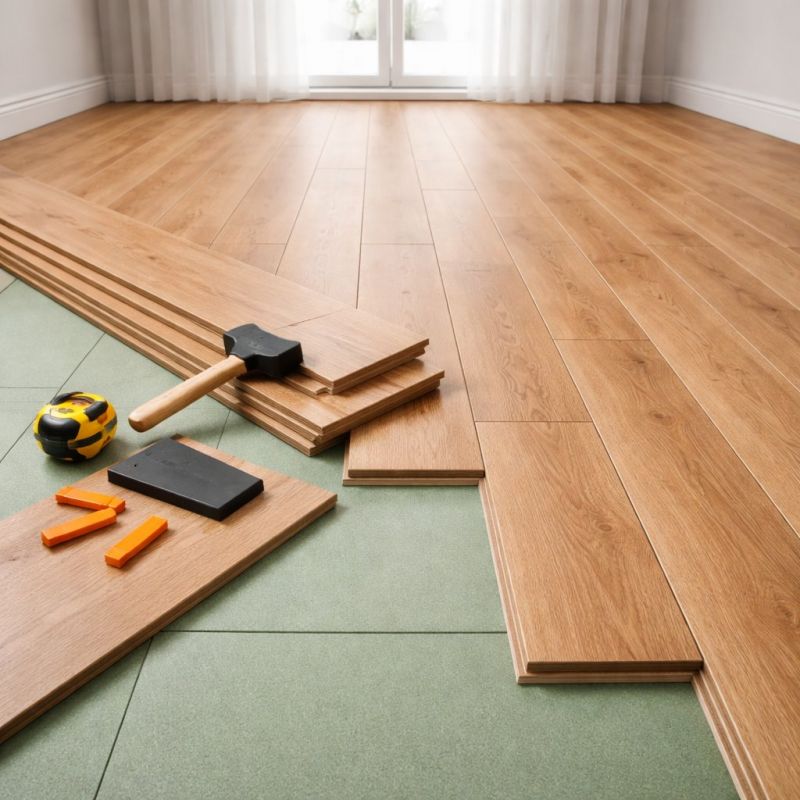 Plank Laminate Installation in Valrico, FL