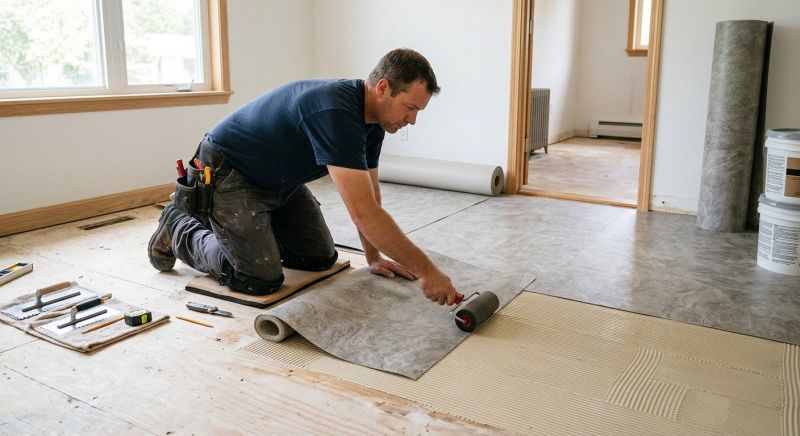 Sheet Vinyl Installation in Dover, FL