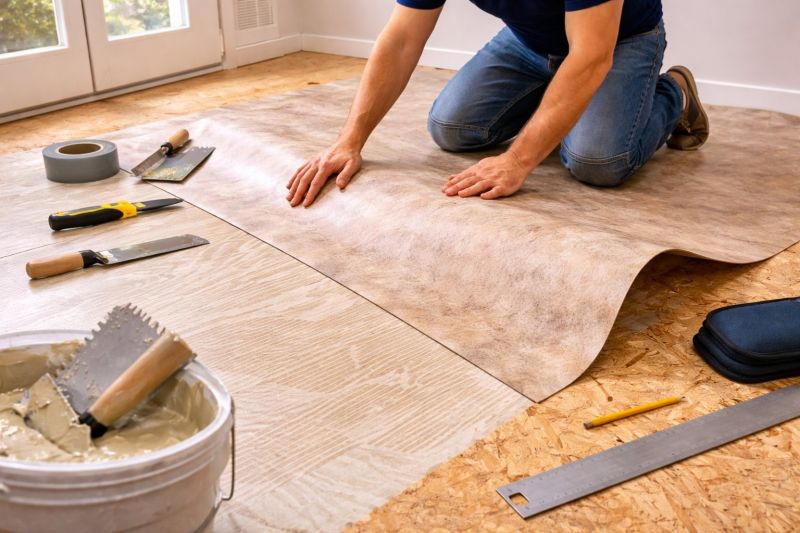 Sheet Vinyl Installation in Riverview, FL