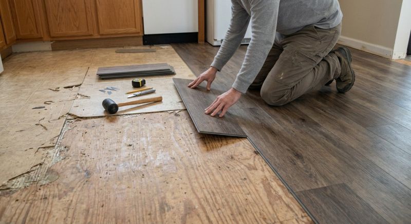 Vinyl Floor Replacement in Valrico, FL
