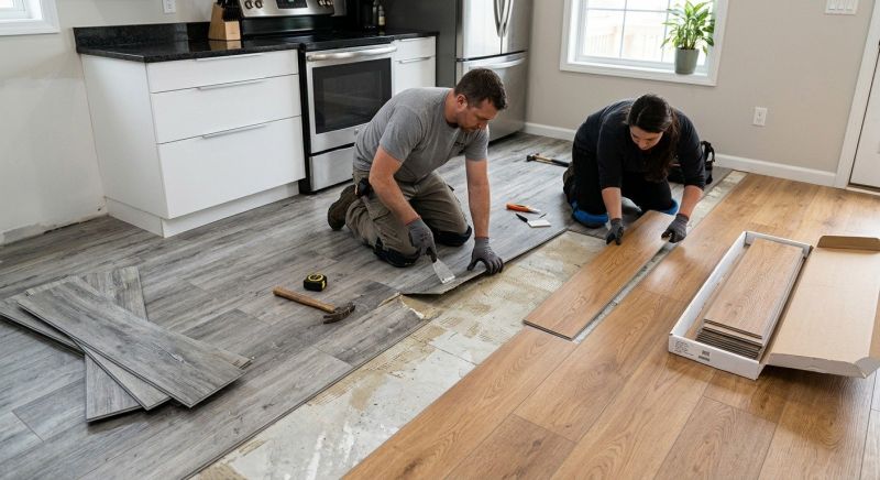 Vinyl Floor Replacement in Valrico, FL