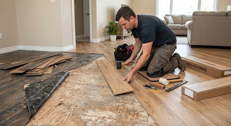 Vinyl Flooring Installation in Ruskin, FL
