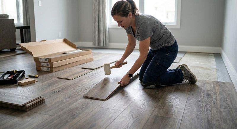 Vinyl Plank Floor Installation in Valrico, FL